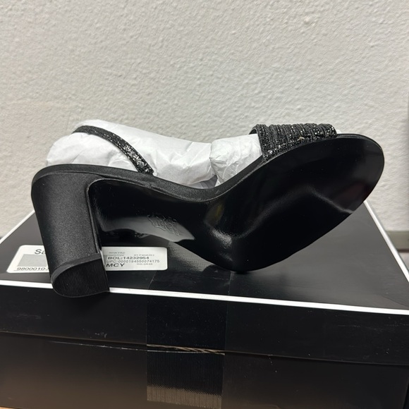 SHAYA2 VINTAGE BLACK-FINE GLITTER WITH CRYSTALS - Picture 3 of 6